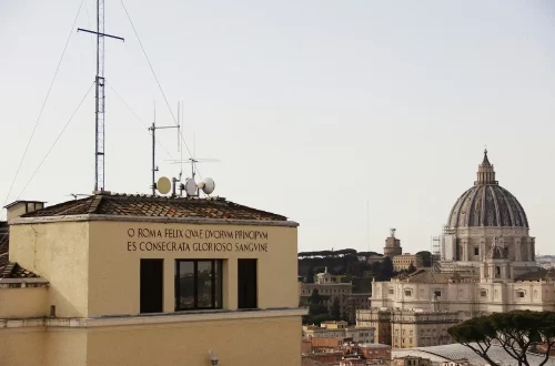 Bolsas de estudo na Itália: Foto do Pontifício Colégio Norte-Americano em Roma