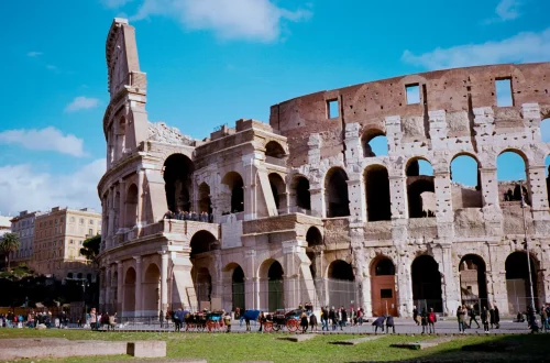 Cidadania Europeia: Foto do coliseu em Roma