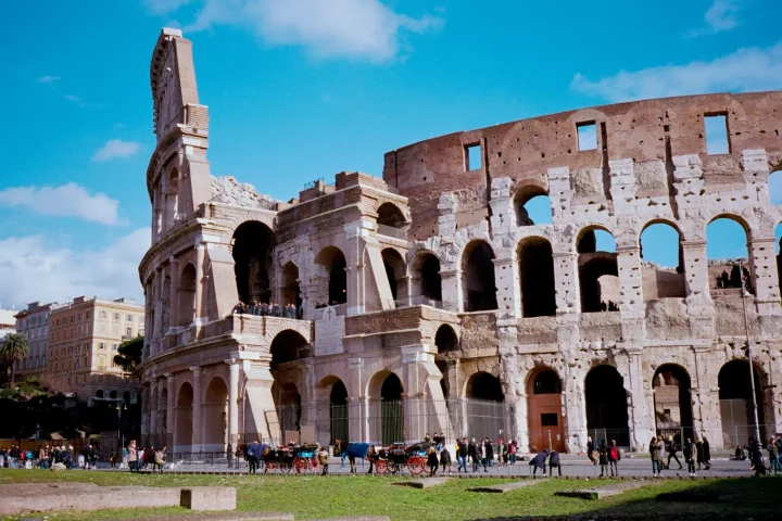 Cidadania Europeia: Foto do coliseu em Roma