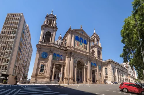 Cidadania italiana em Porto Alegre: Foto da Igreja Matriz de Nossa Senhora da Madre de Deus de Porto Alegre