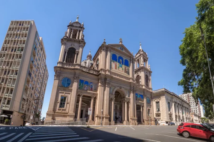 Cidadania italiana em Porto Alegre: Foto da Igreja Matriz de Nossa Senhora da Madre de Deus de Porto Alegre