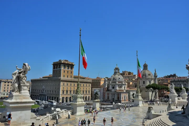 cidadania-italiana-via-inconstitucional Cidadania italiana via inconstitucional: Foto do Piazza Venezia vista a partir do Vittoriano.