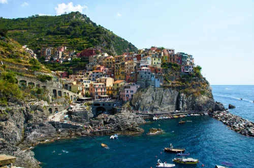 Como imigrar para a Itália: Foto do distrito italiano de Manarola