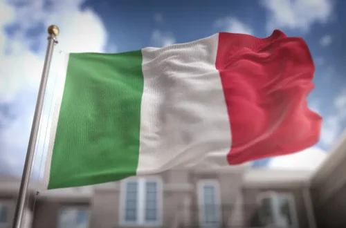 bandeira do consulado italiano