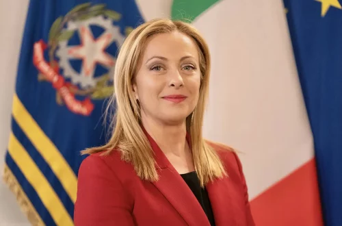 Foto oficial de Giorgia Meloni