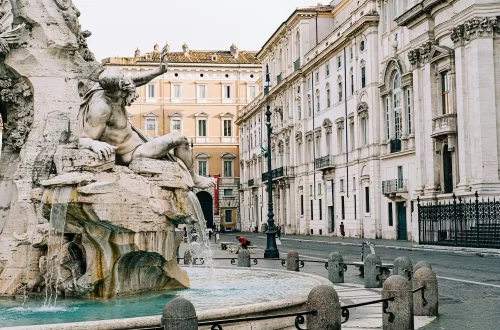 O que é cidadania italiana​: Foto da Praça Navona em Roma