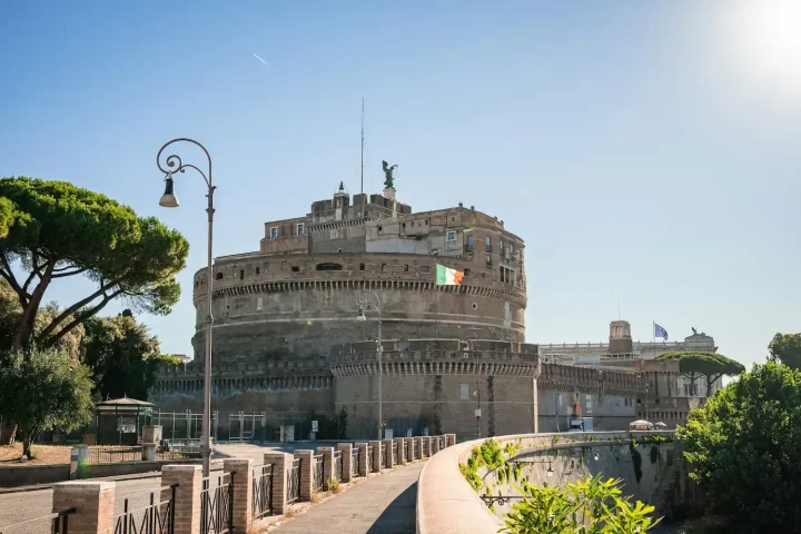 Posicionamento da io.gringo diante da nova lei da cidadania italiana: Foto do Castelo Sant'Angelo em Roma