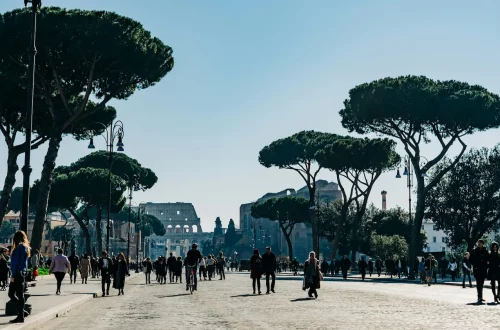 União Europeia anuncia o ETIAS: Foto da Via dei Fori Imperiali em Roma